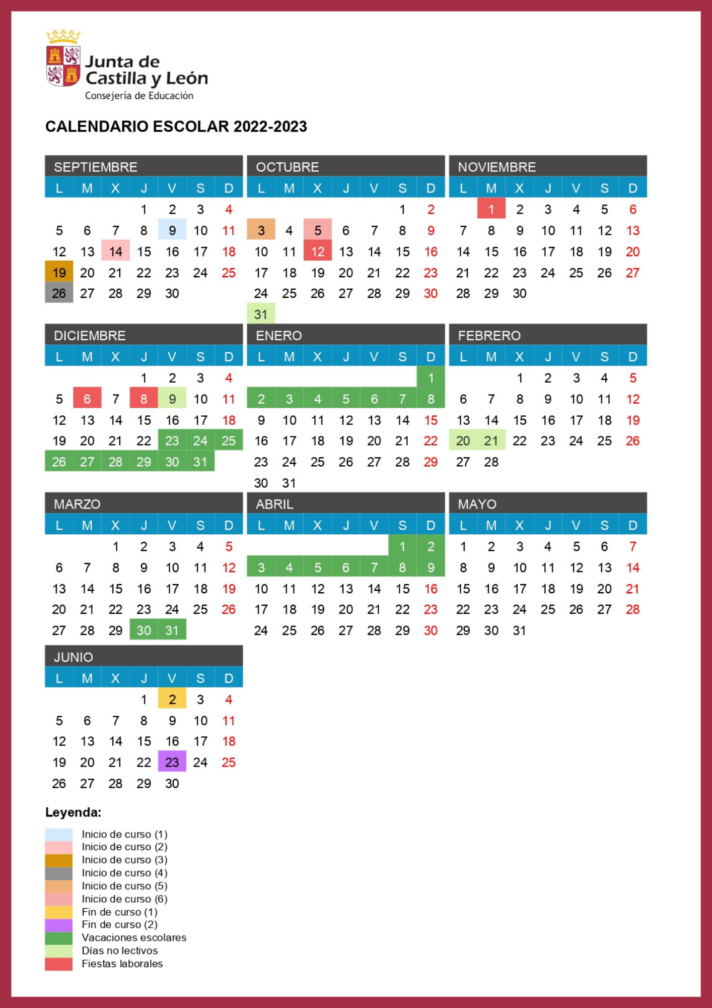 Calendario Escolar 2023 2024 Canarias7 Periodico Mura vrogue.co